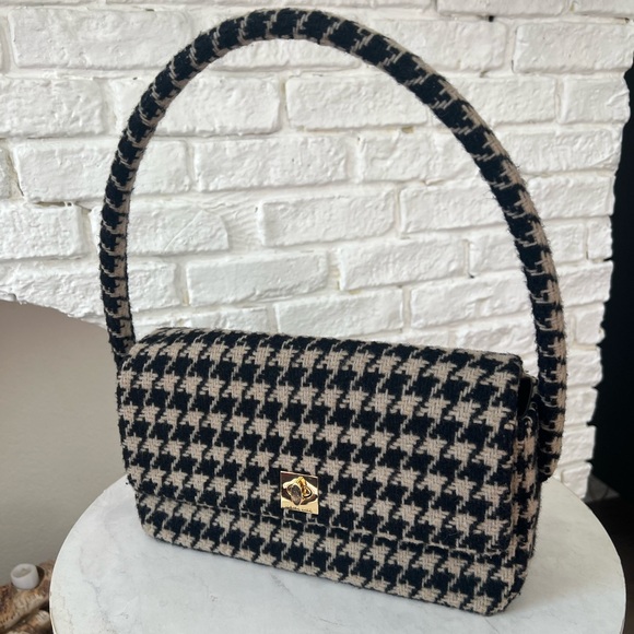 Anine Bing Handbags - Anine Bing Nico Bag in Houndstooth
